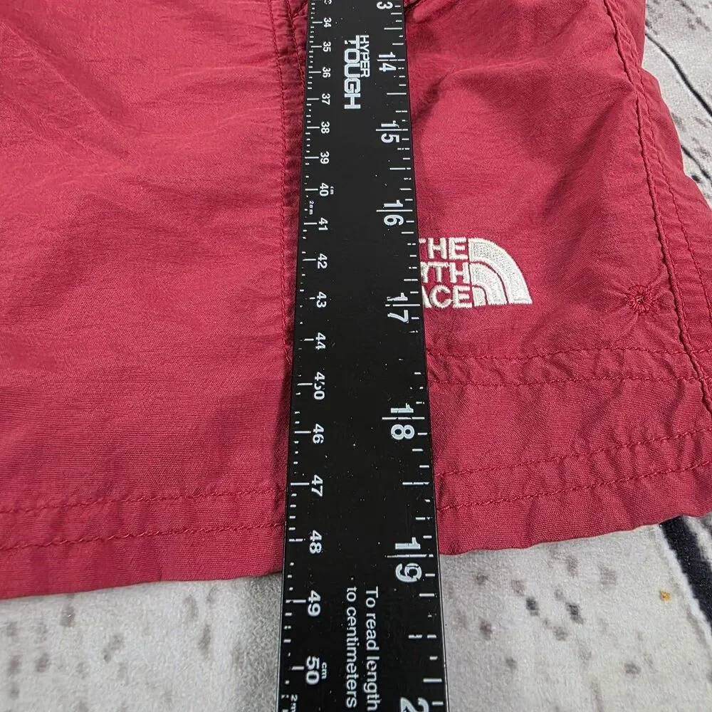 The North Face Men's Large Red Lined Nylon Shorts